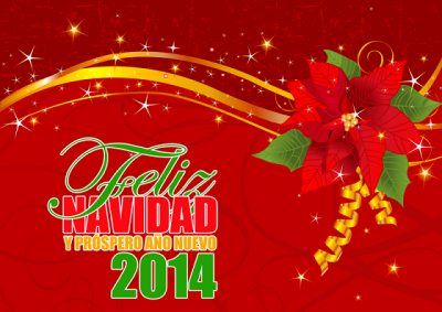 ¡Feliz Navidad y Próspero 2014!